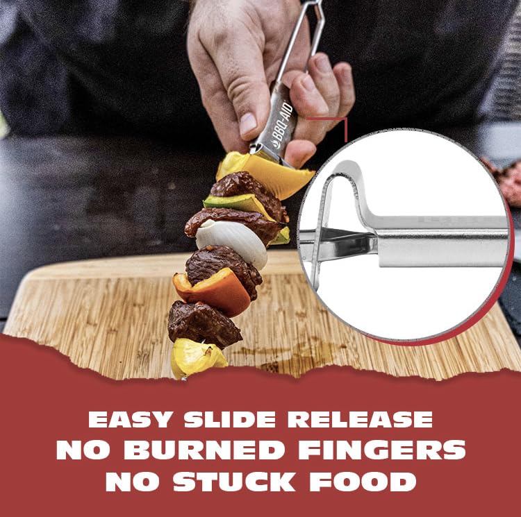 BBQ-Aid grilling accessory for kabobs adds versatility to your toolkit.
