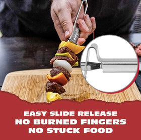 BBQ-Aid grilling accessory for kabobs adds versatility to your toolkit.