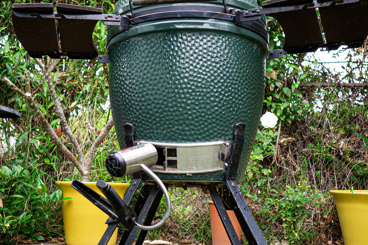 BBQ Dragon at a tailgate, ready for camping power and portability