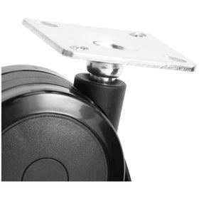 BBQ Future 2-7/8-inch caster eases replacement on compatible Weber models.