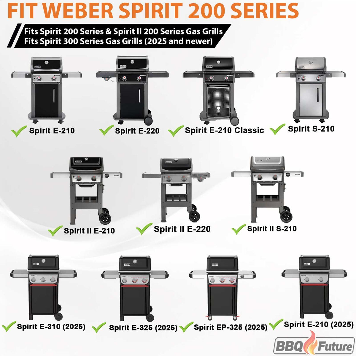 BBQ Future carbon steel construction delivers durable, even heating and long-lasting performance