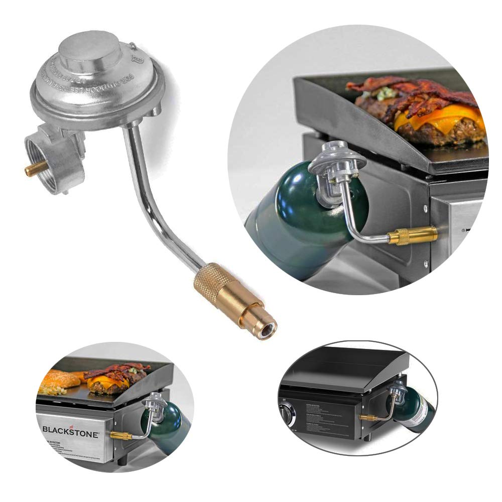 BBQ Future premium low-pressure regulator ensuring steady gas flow.