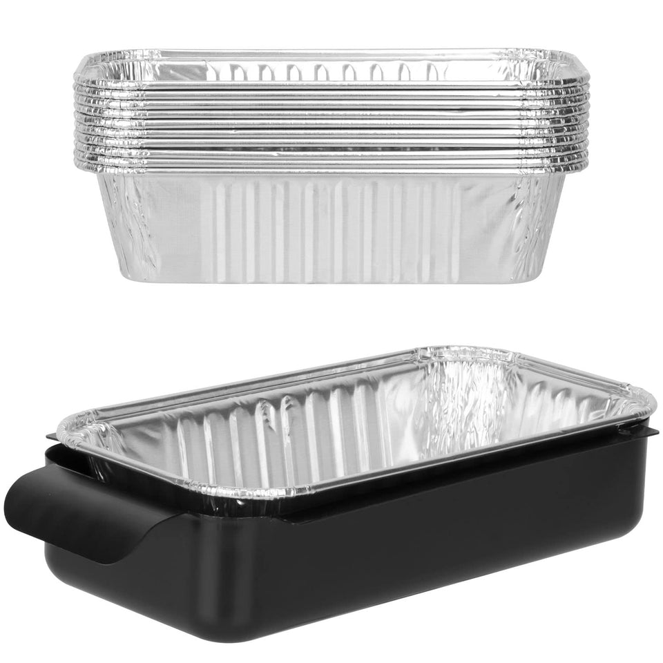 BBQ Future grill grease cup under a sizzling grate for mess-free cooking