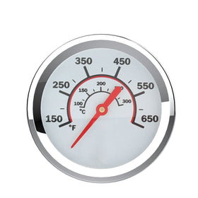 BBQ Future grill temp monitor application demonstrates durable stainless steel construction.