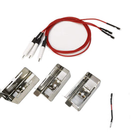 BBQ Future igniter kit collector box front view with organized 3-pack