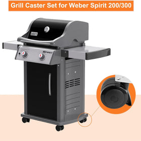 BBQ Future 4-pack includes plates and screws for easy install.