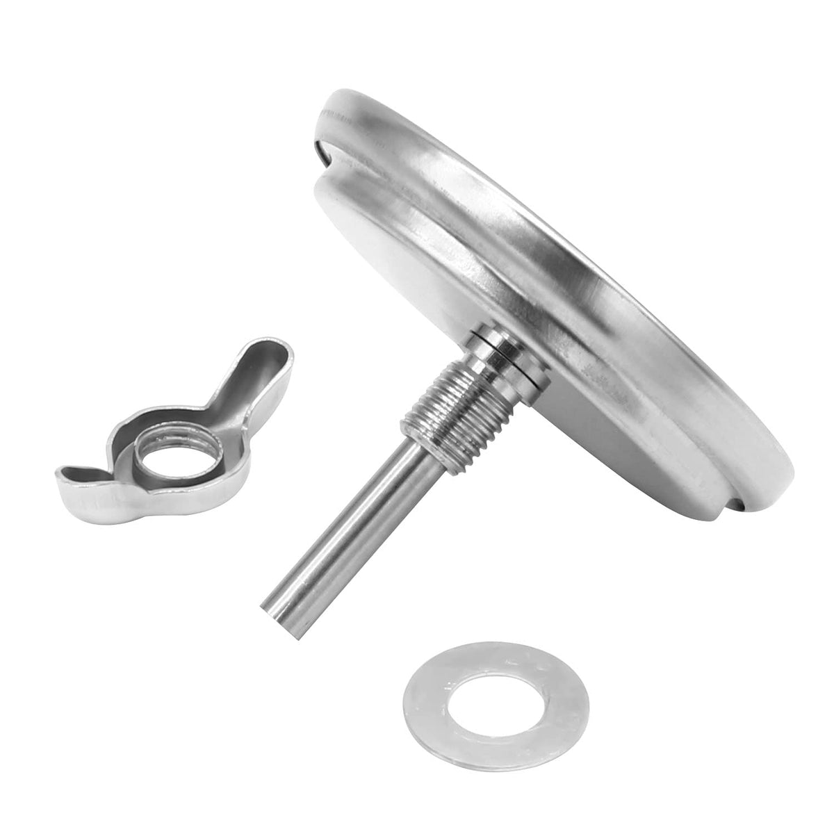BBQ Future stainless steel probe provides reliable temperature sensing during grilling sessions.