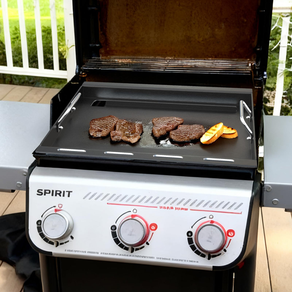 BBQ Future Weber Spirit 300-series fit griddle surface for 2025 models