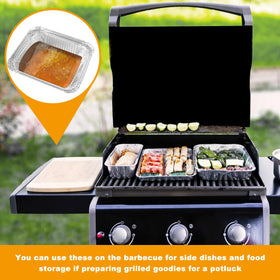Serving veggies and sides with liners as versatile trays.