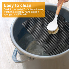 BBQ-PLUS 7646 fits Weber Q300 series with accurate size and swap