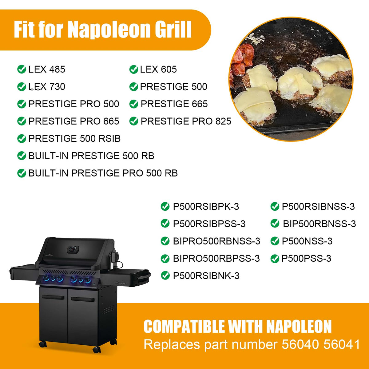 BBQ-PLUS durable seasoning-friendly surface enhances flavor over time.