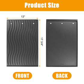 BBQ-PLUS griddle plate compatible with Napoleon LEX and Prestige series.