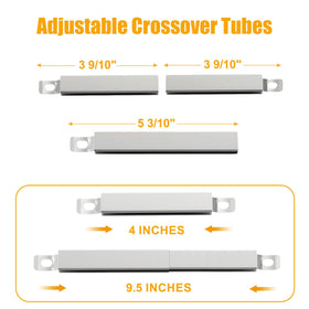 BBQ-PLUS second grill burner for Charbroil Classic 280 ensures consistent searing.