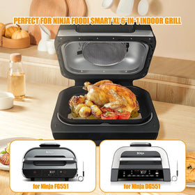 BBQ-PLUS kit-compatible Ninja XL indoor grill replacement part set.