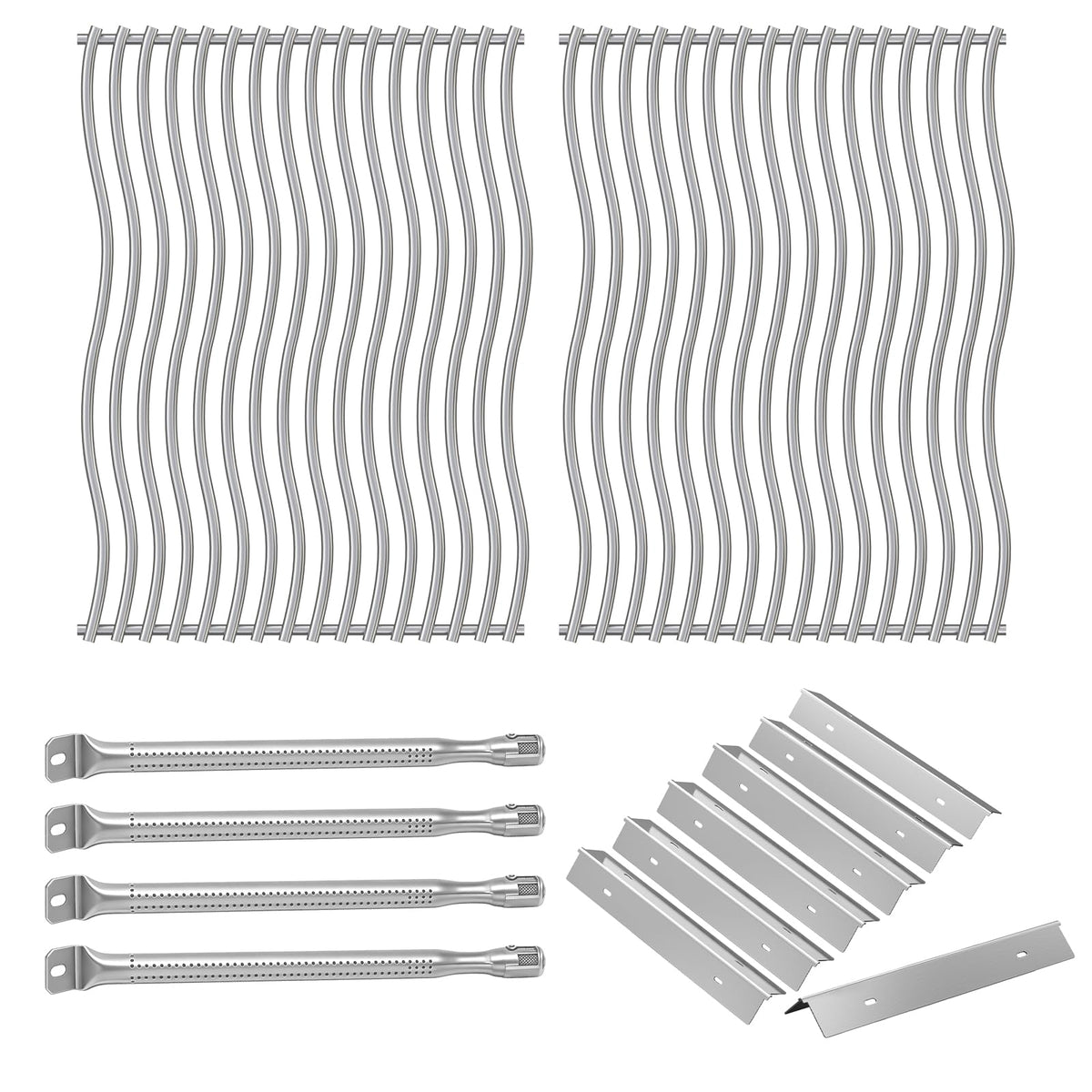 BBQ-PLUS Napoleon Prestige 500 grates deliver even heat for precise searing