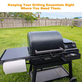 BBQ-PLUS P.A.L. rail compatibility with Traeger and similar rails explained.