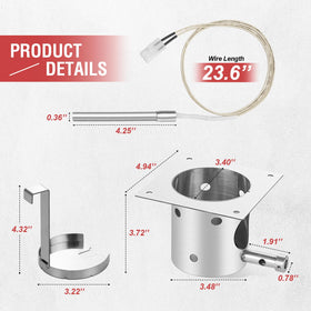 BBQ-Yummy ash remover enables easy post-cook cleanup and maintenance