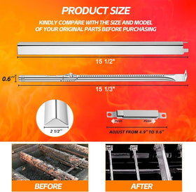BBQ-Yummy heat shield set for quick cooking heat control