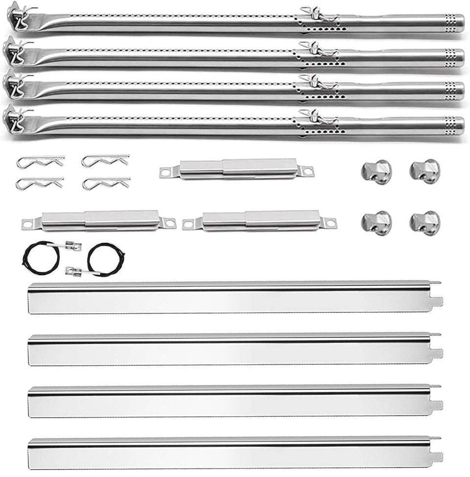 BBQ-Yummy Charbroil heat shield set for 4-burner grills provides durable protection
