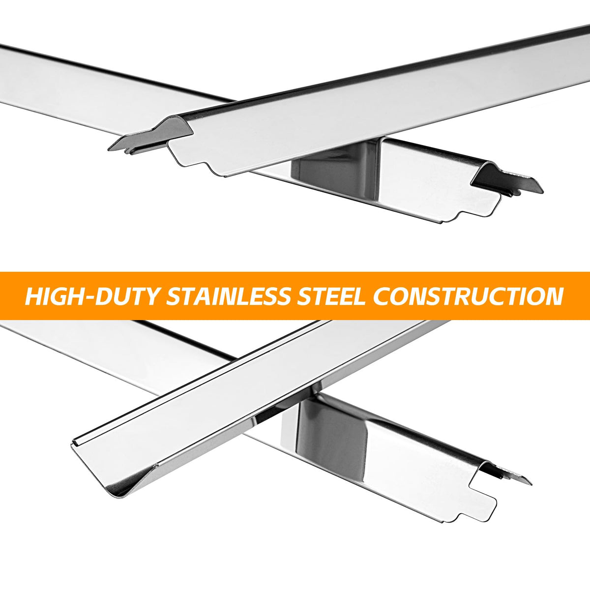 BBQ-Yummy stainless steel burner provides durable flame output