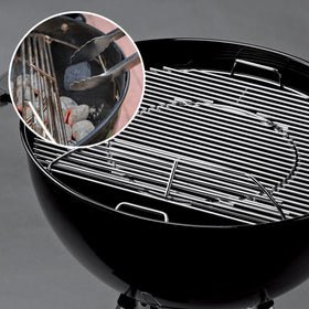 BBQ-Yummy hinged grate durable design enhances grill aesthetics