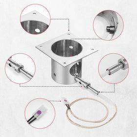 BBQ-Yummy hot rod ignitor image showing quick, consistent ignition for wood-fired flavor