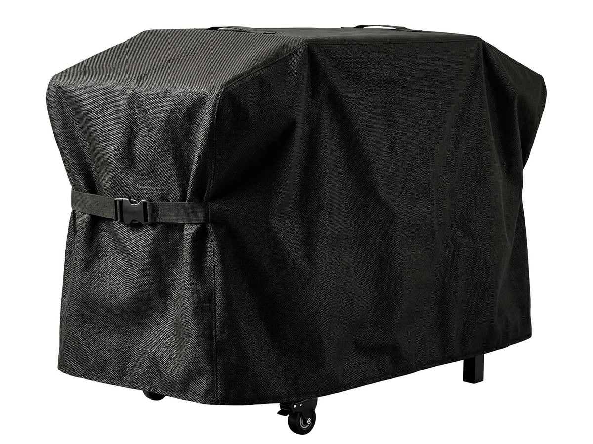 bbq777 5483 griddle cover hood protecting Blackstone 28-inch griddle from rain