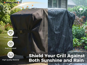 bbq777 easy-clean griddle cover after use keeps grill clean