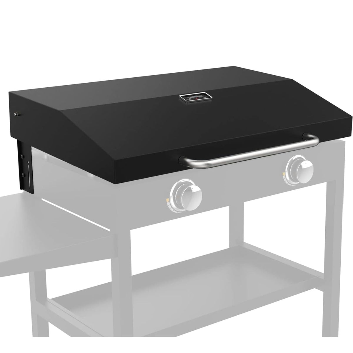 bbq777 upgraded hinged lid for Blackstone 28in protects surface and adds quick access.