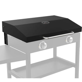 bbq777 upgraded hinged lid for Blackstone 28in protects surface and adds quick access.