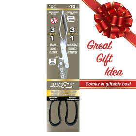 BBQ Croc ergonomic non-slip handle ensures secure grill control