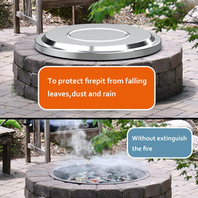 BBQCuker lid helps contain heat and protect the stove area.