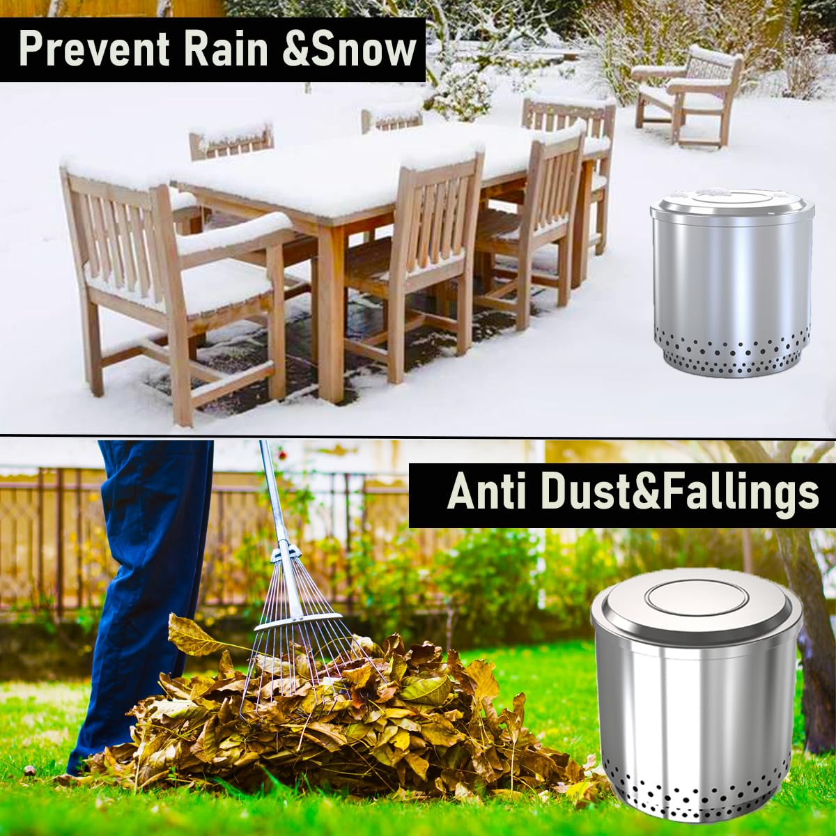 BBQCuker lid doubles as a sturdy tabletop for outdoor gatherings.