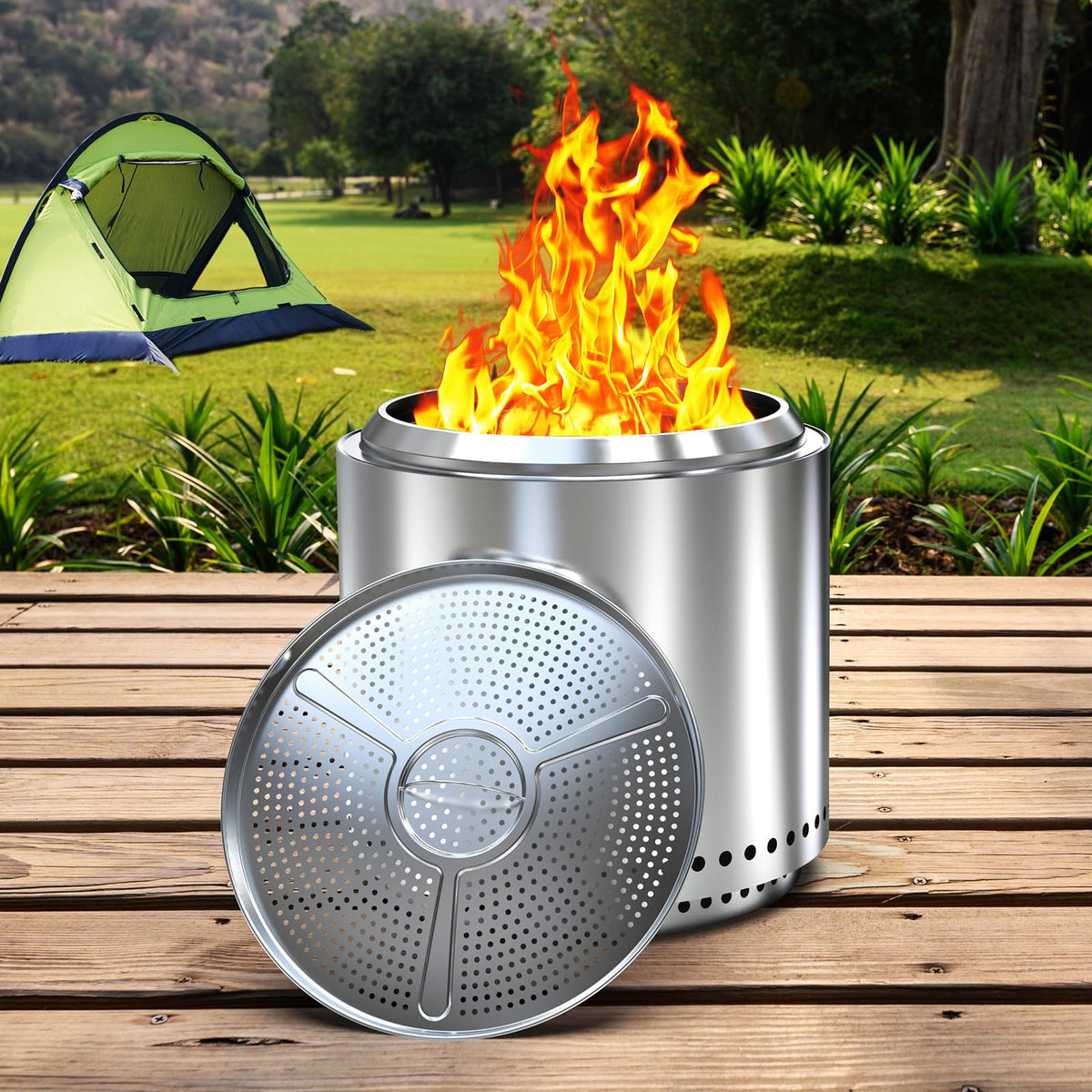 BBQCuker pellet adapter handle simplifies safe insertion and removal after cooling