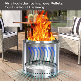 BBQCuker vented pellet adapter improves airflow for efficient burning and less waste