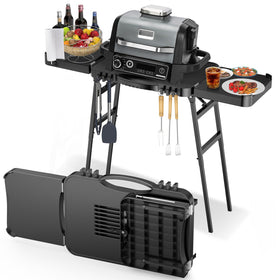 BBQMall Ninja Woodfire stand folding for easy transport