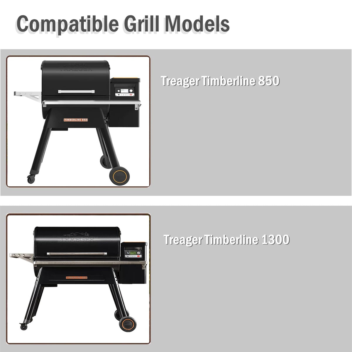 BBQMFG Timberline 1300 liner keeps grilling area clean and organized