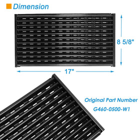 Three-pack BBQration grates replacement set