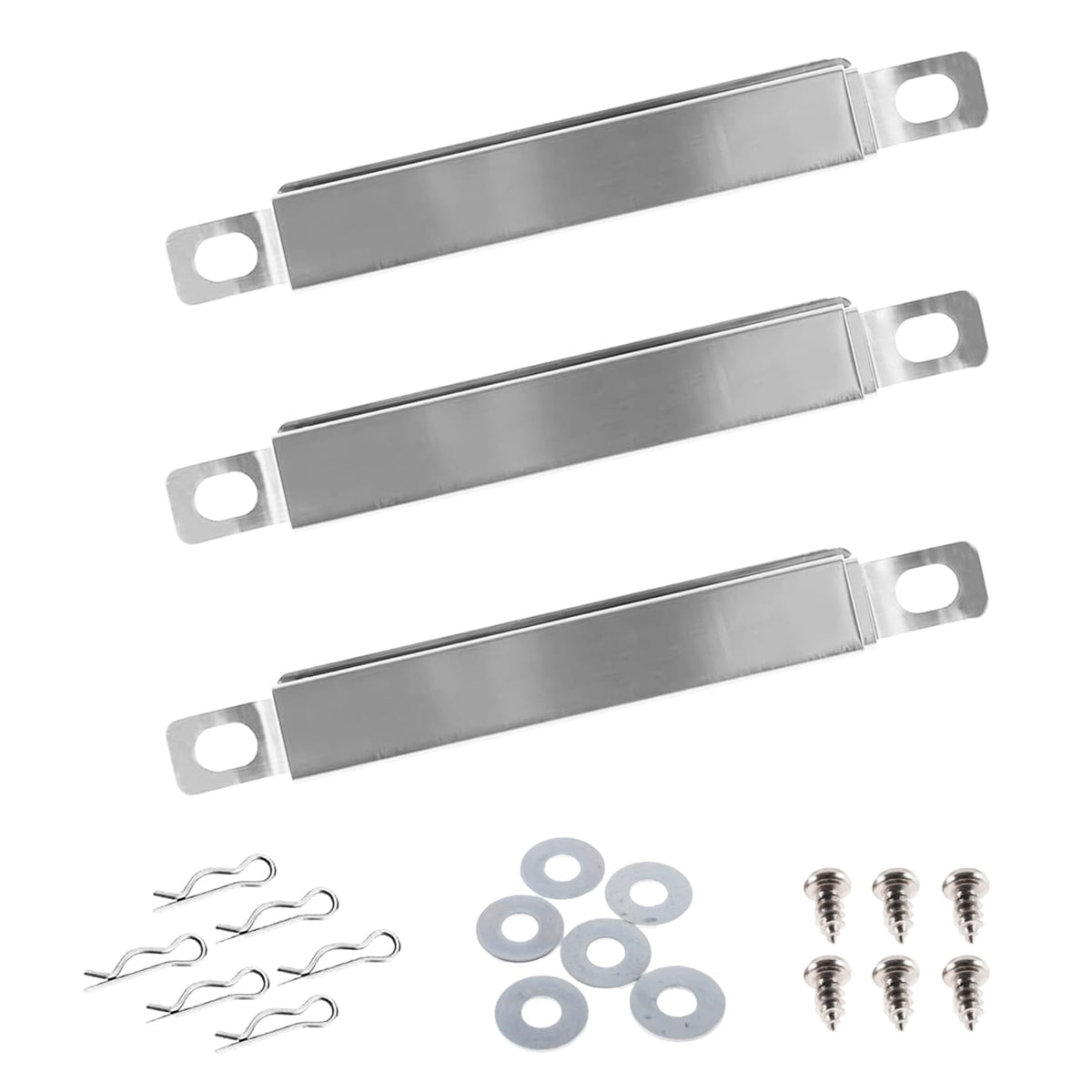 BBQration 3-pack crossover tubes ready for grill replacement