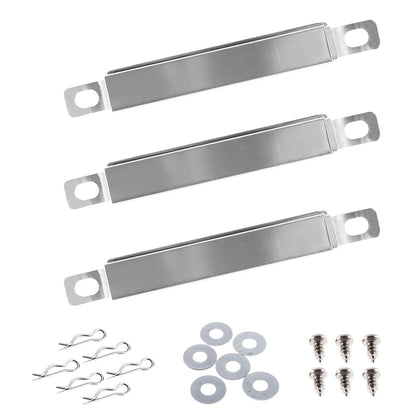 BBQration 3-pack crossover tubes ready for grill replacement