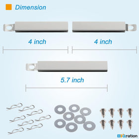 4-pack crossover tubes offering value and ready replacement kit