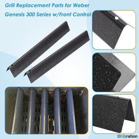 BBQration 62752 Burner Tubes: durable replacement for consistent flame.