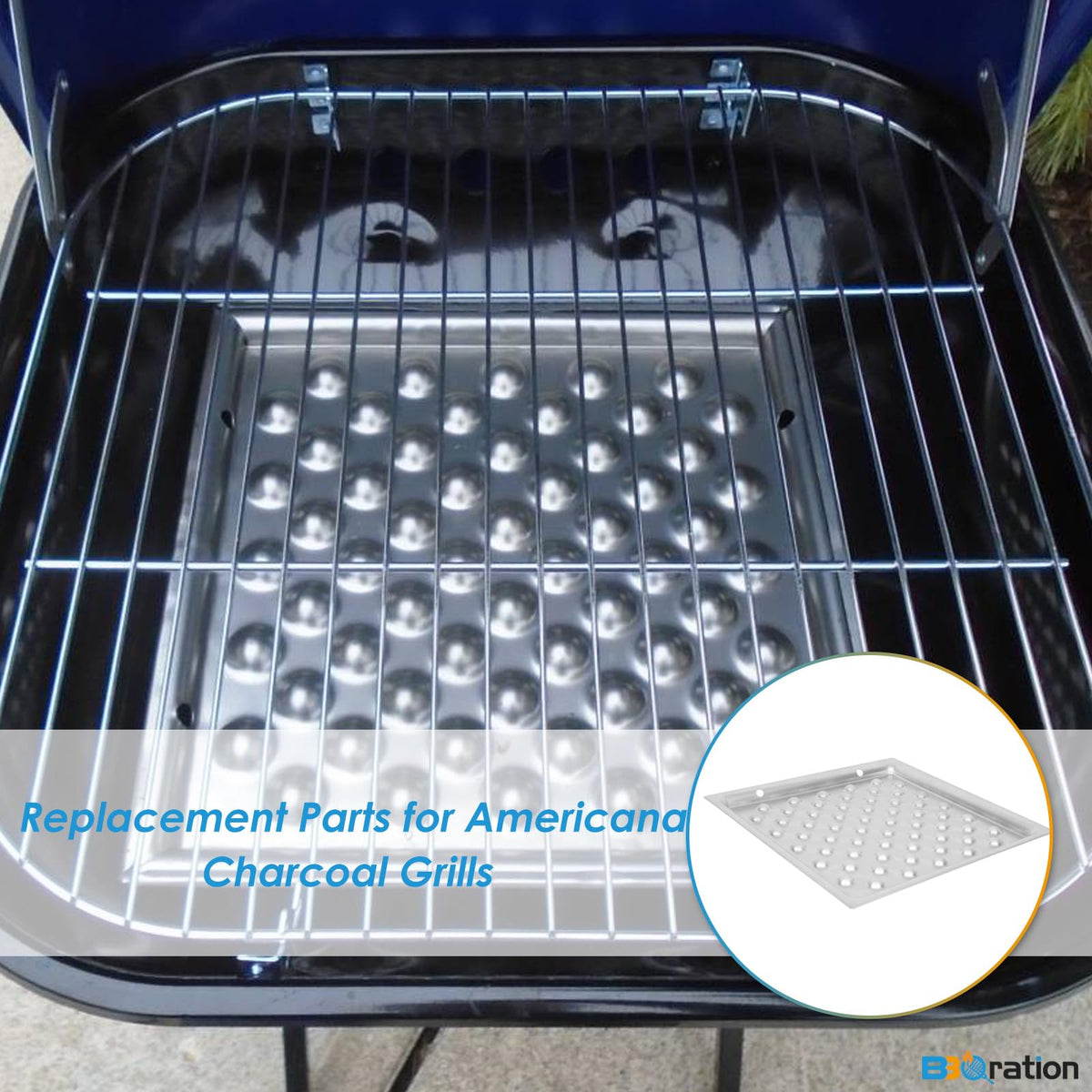 BBQration packaging image clearly labeled for quick replacement part identification.