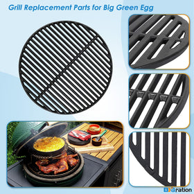 BBQration cast iron grate cleaning and seasoning guidance helps extend life.