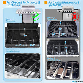 BBQration matte cast-iron grate close-up showing durable surface