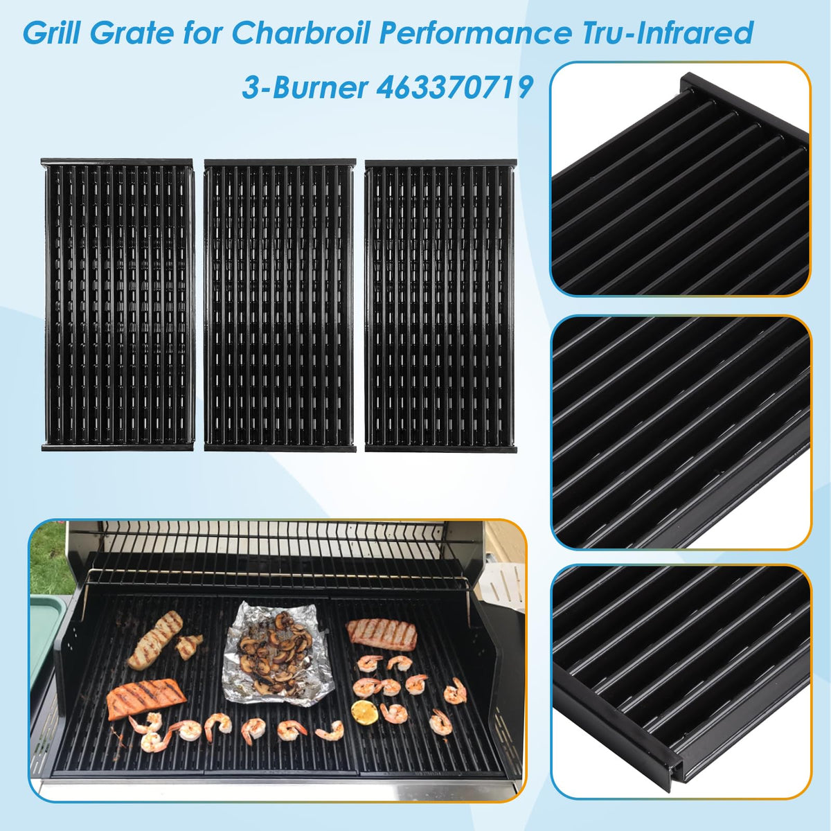 Replacement parts for Charbroil Performance TRU-Infrared 450 series
