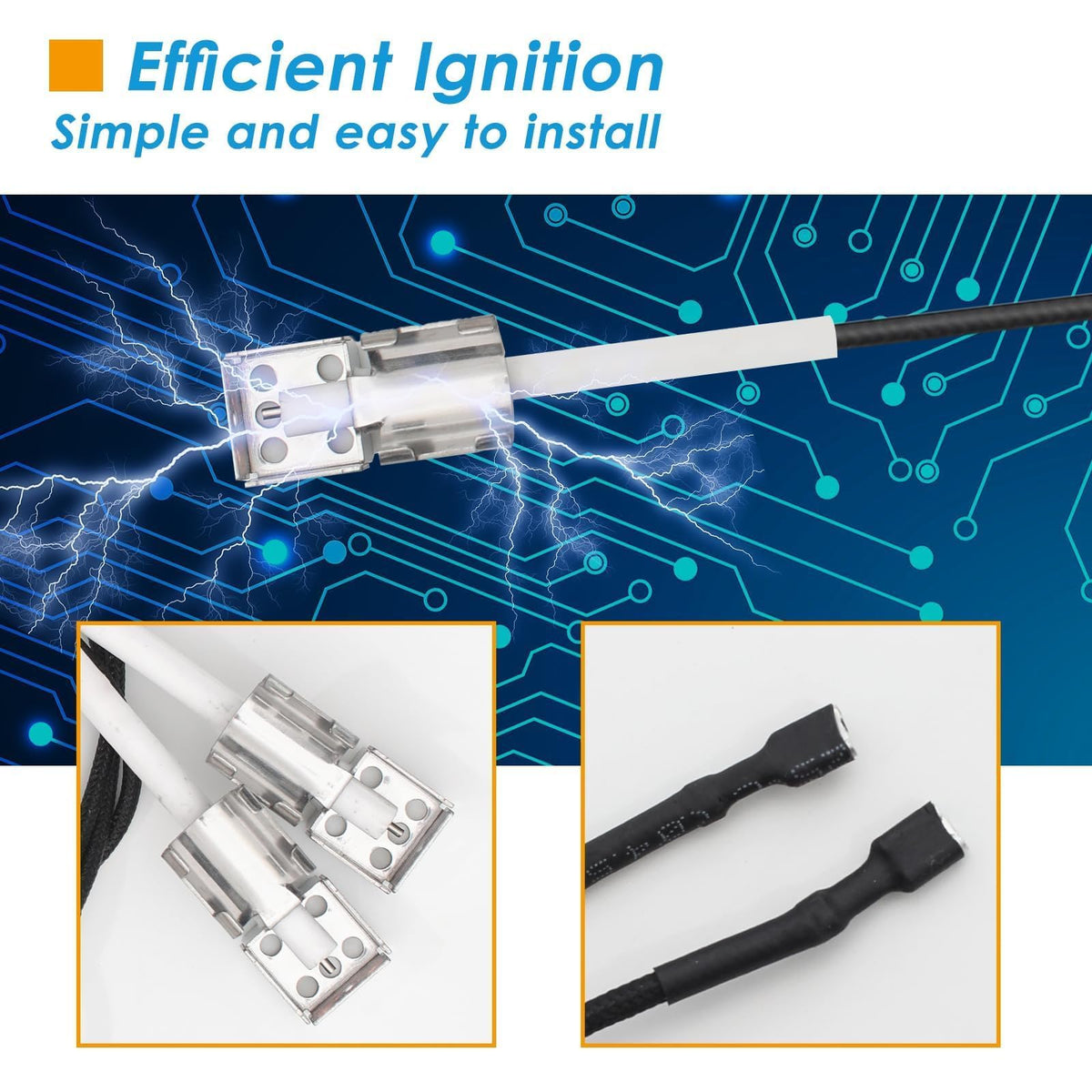 BBQration DHLG-12 compatible with Charbroil ignition parts across models.