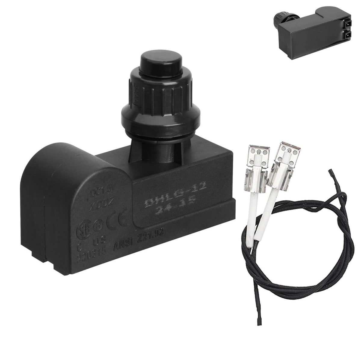 BBQration DHLG-12 ignition module with two outlets for quick grill ignition.