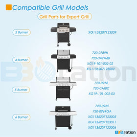 BBQration heat plates deliver even cooking across the surface