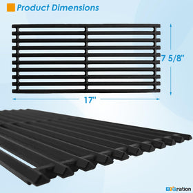 BBQration grill grate-emitter kit assembly shot highlights a complete upgrade for Charbroil systems.